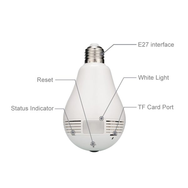 Wifi Camera Light Bulb