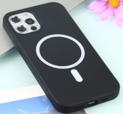 black nano silicone case for iPhone 13