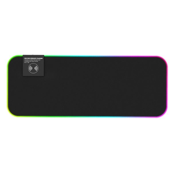 RBG Mouse Pad with Wireless Charging